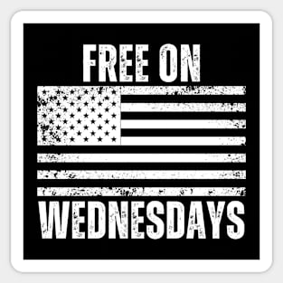 Free on Wednesdays Sticker